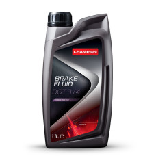 Champion гальмівна рідина brake fluid dot 3/4 1l