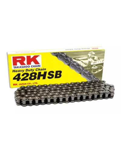 Rk цепь приводная 428hsb-128 застежка (cl) в наборе стандартная (объем: do 200 ccm) (24,2 kn)