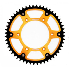 Supersprox задняя звезда 899 52 stealth (стально-алюминиевая) ktm sx/exc (jtr897.52) золотой
