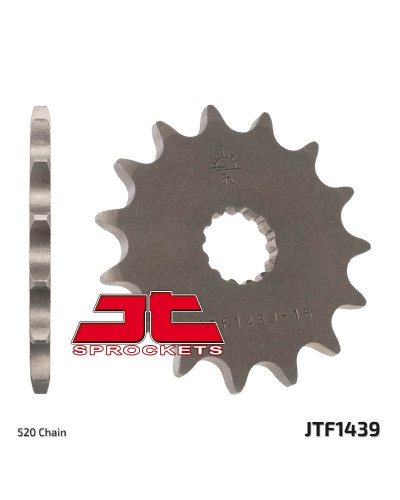 Jt передня зірка 4103 14 suzuki lt 160 '89-'01, lt 230 '86-'93 (410314jt) (ланцюг 520)