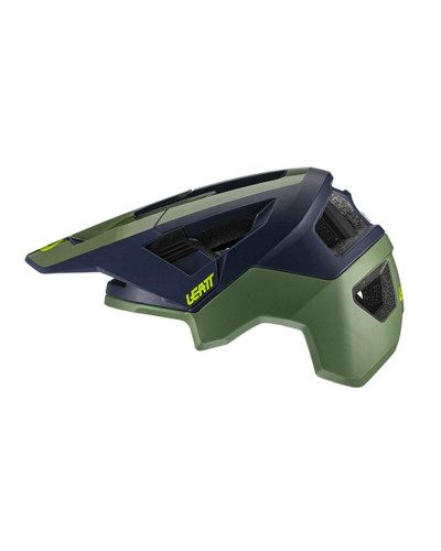 Leatt велосипедный шлем mtb 4.0 allmtn v21.1 helmet cactus цвет зеленый/темно-синий размер s (51-55 cm)