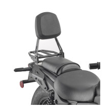 Kappa спинка пасажира з багажником  kawasaki eliminator 500 '24-, чорний