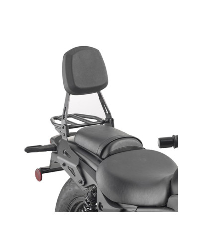 Kappa спинка пассажира с багажником kawasaki eliminator 500' 24-, черный