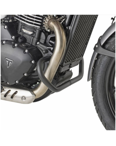Kappa дуги захисту двигуна triumph scrambler 400 x '24-, speed 400 '24-, чорні