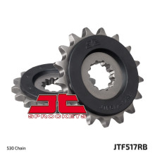 Jt передня зірка 526 17  kawasaki zzr 1200/1400 (52617jtrb) (ланцюг 530)
