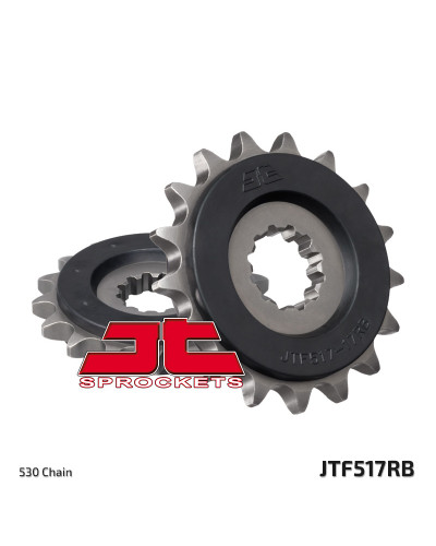 Jt передня зірка 526 17  kawasaki zzr 1200/1400 (52617jtrb) (ланцюг 530)