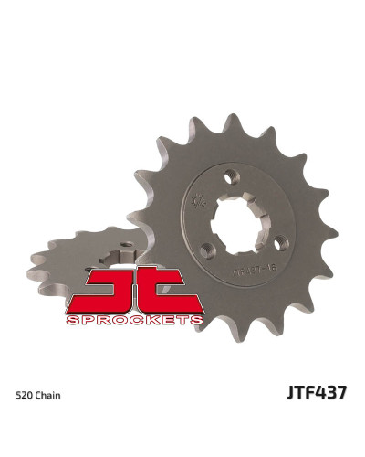 Jt передняя звезда 437 14 suzuki dr 600/650 (43714jt) (цепь 520)