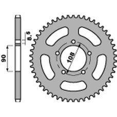 Pbr задня зірка 1515 45 c45 mz 600/660 skorpion '94-'98 (jtr18.45) (ланцюг 520) (std.+2)