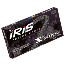 Iris цепь приводная 520 xr-114 (114-звено) x-ring (открытый + застёжка) (do 600ccm) (35,0kn)