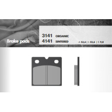 Brenta тормозные колодки kh18 (золотые) (bmw k75/100/1100/1200, r45/65/80/100) (ft 4141)