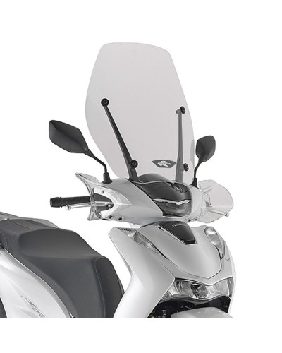Kappa стекло honda sh 125/150 '20–'21 54 × 49 см прозрачное