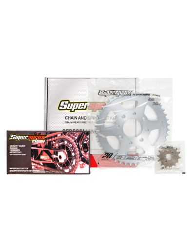 Supersprox комплект приводной yamaha ybr 125 (2007-2014) (14/45/428-118)
