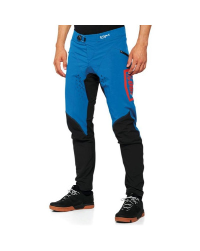 100%  mtb велосипедні штани r-core x slate blue колір синій/чорний розмір 36