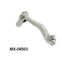 Psychic рычаг переключения передач honda crf 150f 2003–2017, crf 230f 2003–2019 (oem: 24700-kpt-305; 24700-kps-900), кованый алюминий, серебристый (