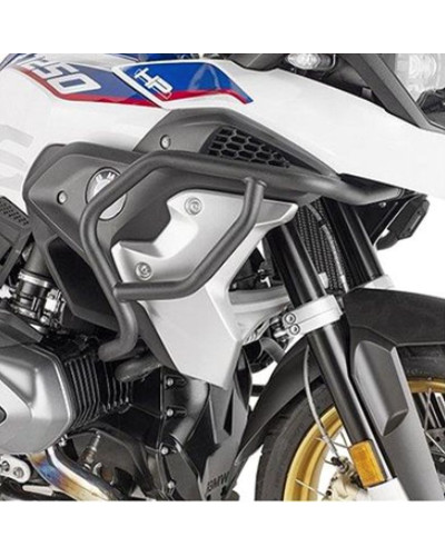 Kappa дуги защиты двигателя bmw r 1250gs '19-21 черные - верхние - для монтажа с дополнительными оригинальными галогенами