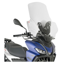 Kappa скло aprilia sr 125/200 gt '22–'23 (74 × 61 см) прозоре — потрібне кріплення d6711kitk