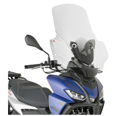 Kappa стекло aprilia sr 125/200 gt '22–'23 (74 × 61 см) прозрачное — требуется крепление d6711kitk