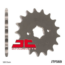 Jt передня зірка 569 15 kawasaki kx 250 '87-'98, yamaha yz 250 '77-'98, xv 250`89-15 (56915jt) (ланцюг 520)