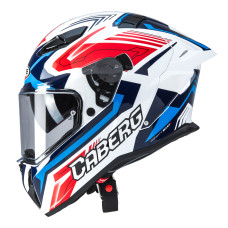 Caberg інтегральний шолом model drift evo ii jarama білий колір/червоний/синій розмір l (pinlock у комплекті)