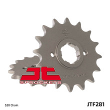 Jt передня зірка 281 13 honda xr 600r, xl 600r/rm/lm (28113jt) (ланцюг 520)