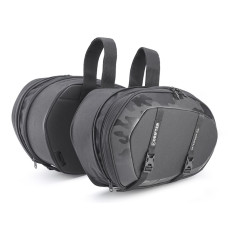 Kappa сумки (кофры) боковые k'drifter 40-52l (пара) цвет серый