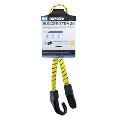 Oxford лента для фиксации багажа (багажный экспандер) model bungee 16mm x 600mm/24' цвет желтый