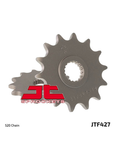 Jt передняя звезда 432 14 suzuki rm 125 '92-'07, rmz 250 '10-'12 (43214jt) (цепь 520)