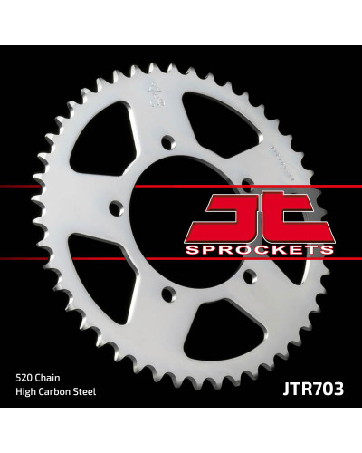 Jt задняя звезда 4396 40 aprilia rs 125 '06-'12 (439640jt) (цепь 520)