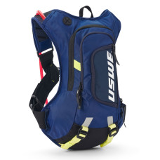 Uswe camel bag hydro 8 factory blue, цвет синий/черный/желтый, для мото/велосипеда, емкость для жидкости 3 л (рюкзак 8 л + 3 л жидкости)