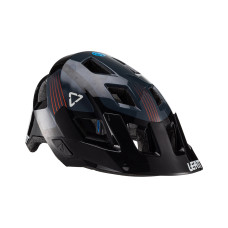 Leatt велосипедний шолом (дитячий) mtb allmtn 1.0 junior v22 helmet black колір чорний/темно-синій розмір xs (50-54 cm)