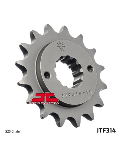 Jt передня зірка 348 17 honda xrv 750 '90-'03 (+1) (jtf314.17)* (ланцюг 525)