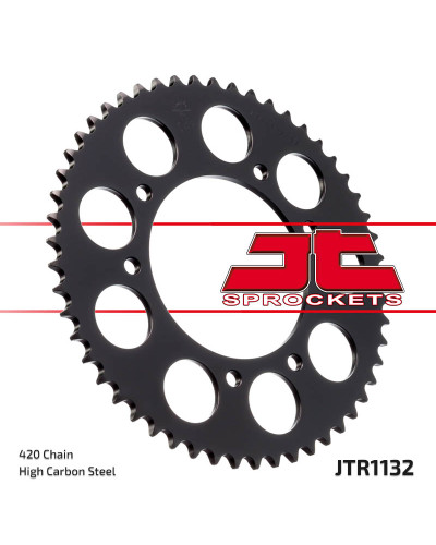 Jt задняя звезда 4406 48 rieju 50rr (440648jt) (цепь 420)