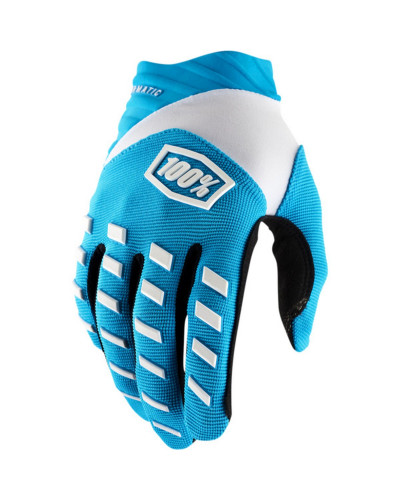 100% рукавиці cross/enduro airmatic blue колір синій/білий розмір m