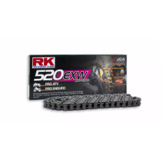 Rk цепь приводная 520exw-128 (xw-ring) заклепка (clf) в наборе стандартная (объем: do 750 ccm) (34,3 kn)