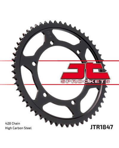 Jt задняя звезда 4324 57 yamaha tdr 125 '93-'99 (432457jt) (цепь 428)