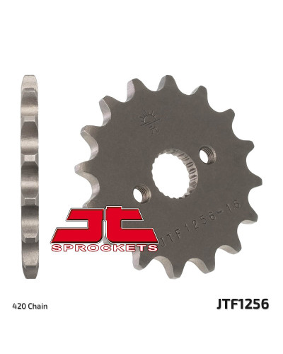Jt передня зірка 332 15 honda cr 80/85 '86-'07 (33215jt) (ланцюг 420)