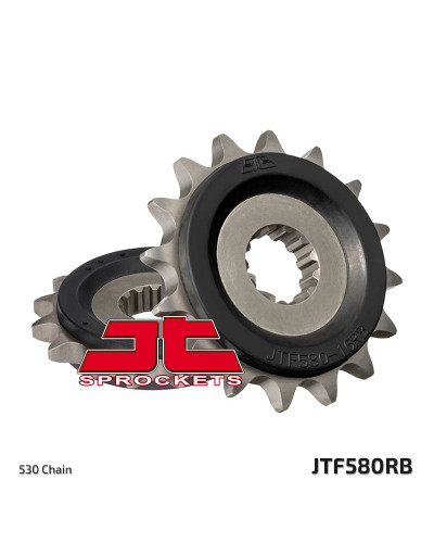 Jt передня зірка 580 17  yamaha fzr 1000/ fz6/ r6 (58017jtrb) (ланцюг 530)