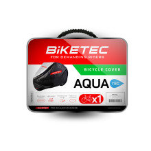 Biketec водонепроникний чохол aquatec для одноразового використання на велосипед колір: чорний/сірий розмір: універсальний