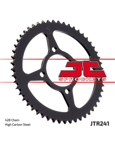 Jt задняя звезда 243 53 honda mtx 125r '83-'94 (24353jt) (цепь 428)
