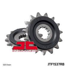 Jt передняя звезда 2137 15 kawasaki z 1000 '07-'16, z 900 '07'-24, klz1000 '12-'24 (213715jtrb) (цепь 525)