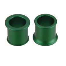 Accel дистанционные втулки переднего колеса kawasaki kx 125/250 06-08 kxf 250 06-20, kxf 450 '06-'18 цвет зеленый (11-1031) -