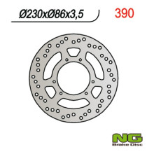 Ng тормозной диск перед yamaha dt 125r '88-'05, tt 350 '85-'95, tt 600 '84-'92, yz 250 '85-'89, yz 125 '88, '90-'91 (230x8