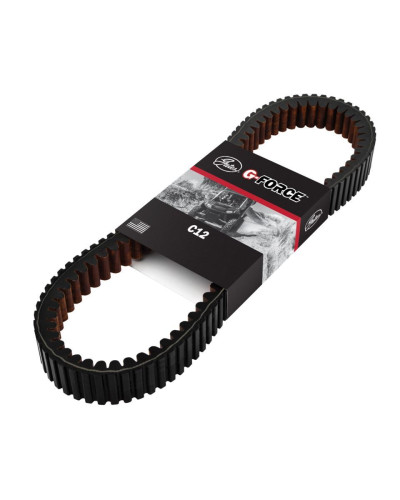 Gates привідний ремінь snow g-force c12 carbon (1162x36x15,9mm) arctic cat bearcat 2000 '15-18, f5/t570/f570/bearcat 570 '09-14, lynx 2000 '15-20, (39c4455)