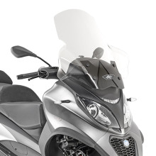 Kappa скло piaggio mp3 350–500 sport/business (18) 71,5 × 65 см прозоре