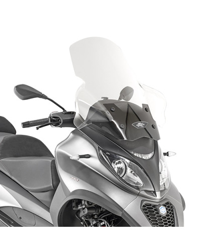 Kappa скло piaggio mp3 350–500 sport/business (18) 71,5 × 65 см прозоре