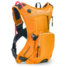Uswe camel bag outlander 3 factory orange, оранжевый цвет, для мото/велосипеда, емкость для жидкости 3 л (рюкзак 3 л + 2 л жидкости).