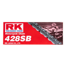 Rk цепь приводная 428sb-136 застежка (cl) в наборе стандартная (объем: do 135 ccm) (19,1 kn)