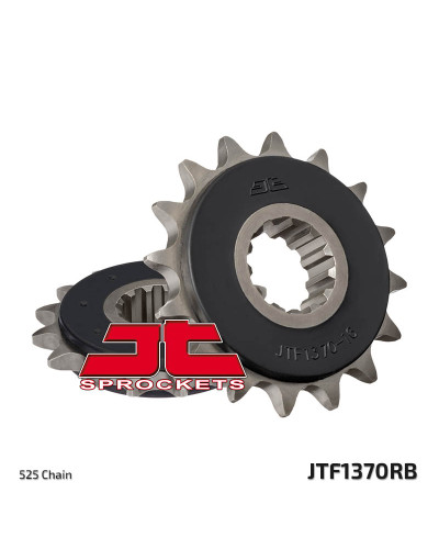 Jt передня зірка 2068 16  honda cbr 600f '99-'14, cbr 600rr '03-'23, xl 1000v, crf 1000l, cbr 1000rr (206816jtrb) (ланцюг 525)