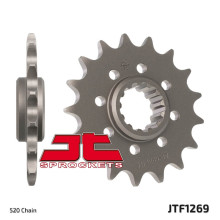 Jt передняя звезда 347m 16 honda cbr 600/900/929/954/1000, vtr 1000 sp1/2 (347m16jt) (цепь 520)