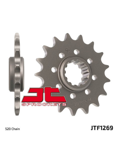 Jt передня зірка 347m 16 honda cbr 600/900/929/954/1000, vtr 1000 sp1/2 (347m16jt) (ланцюг 520) 